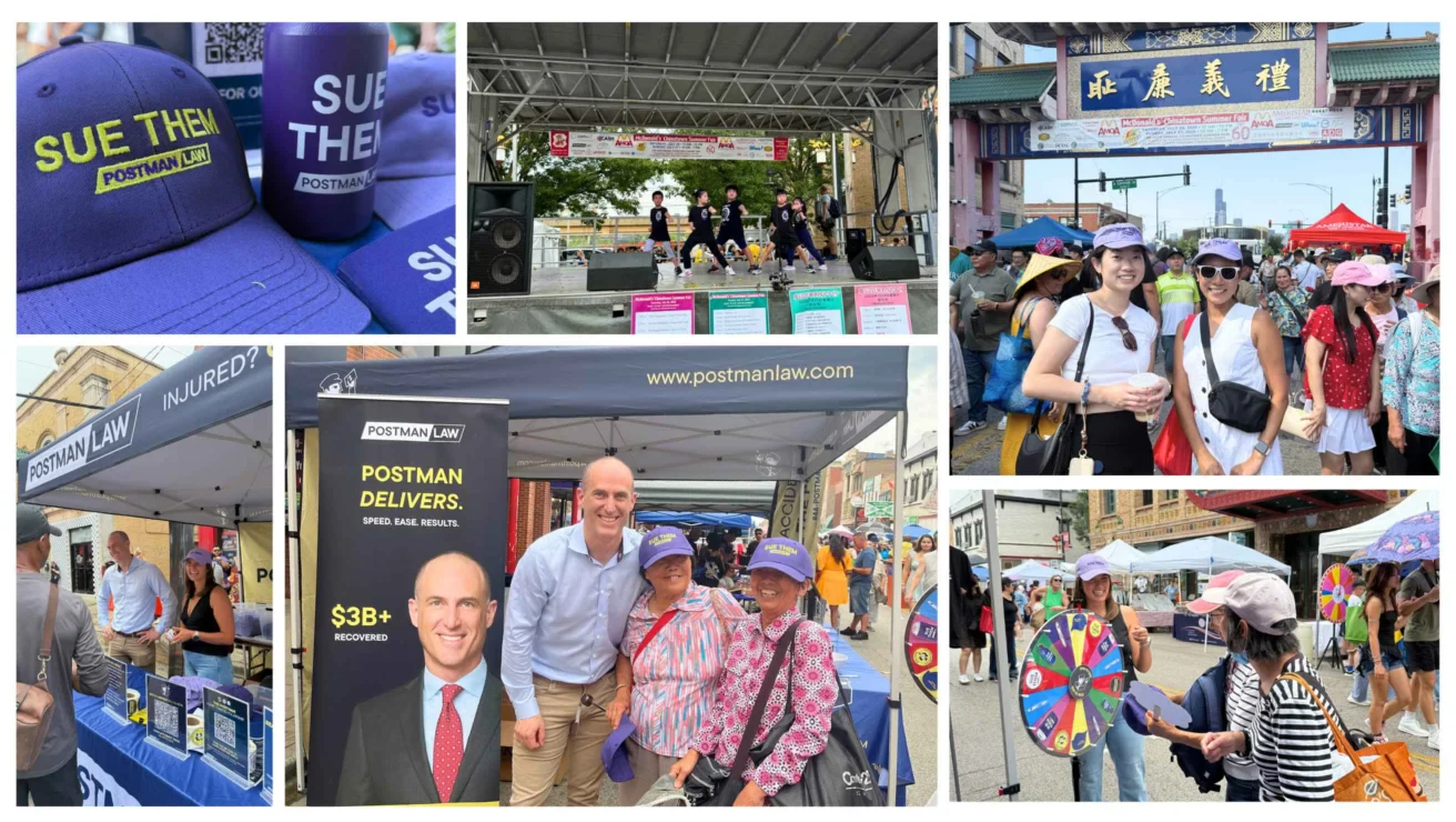 Chinatown summer fair collage.