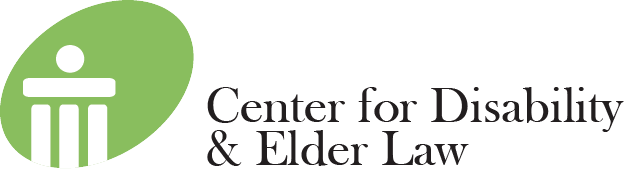Logotipo del Center for Disability & Elder Law.